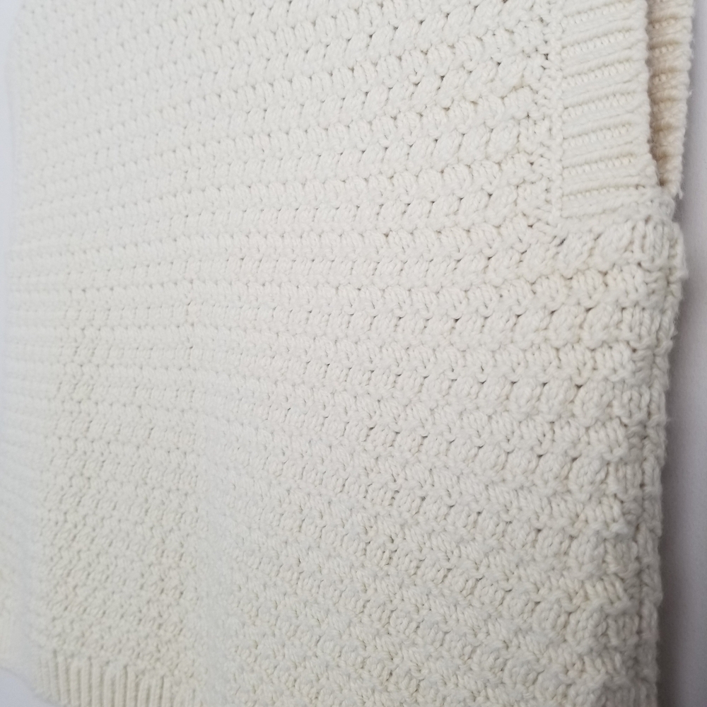 Madewell Textured Turtleneck Sweater Vest Size XS NWT - Picture 6 of 7